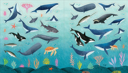 An Ocean Lover's Sticker Book
