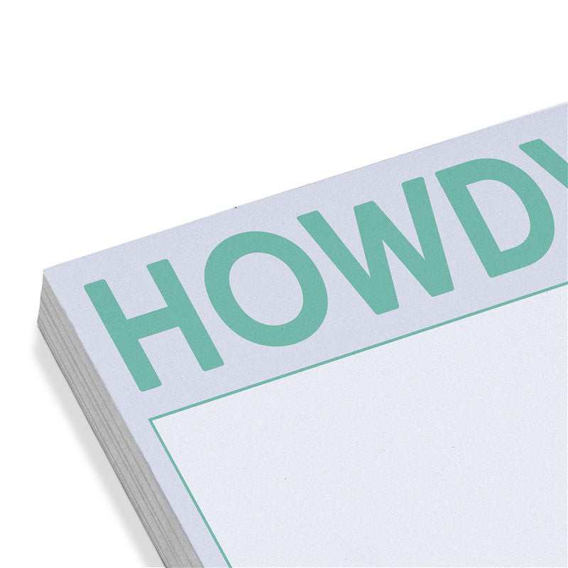 Howdy Sticky Note