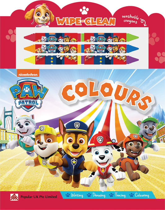 PAW Patrol Wipe-Clean: Colours