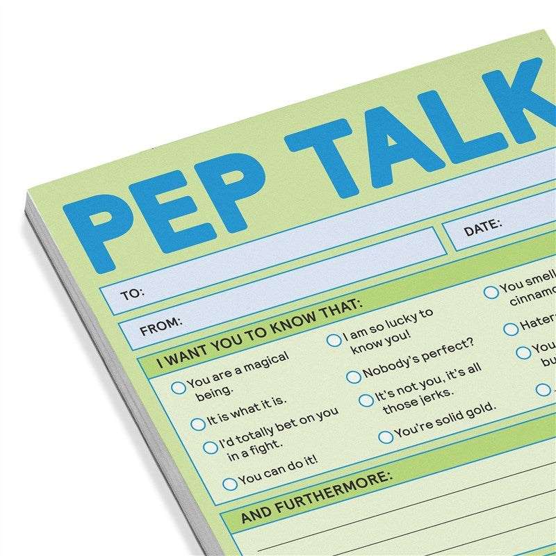 Pep Talk Nifty Note Pad (Second Edition)