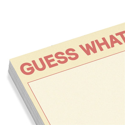 Guess What? Sticky Note