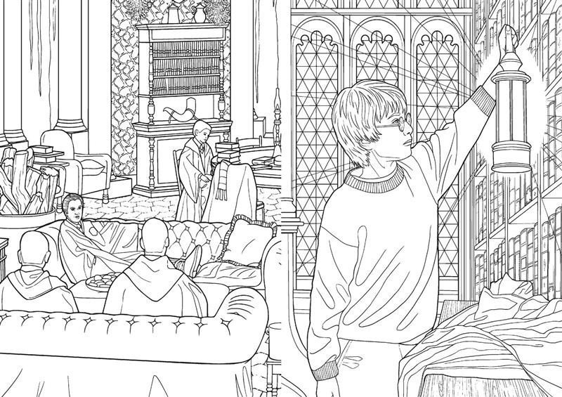 Harry Potter Mini Coloring Set