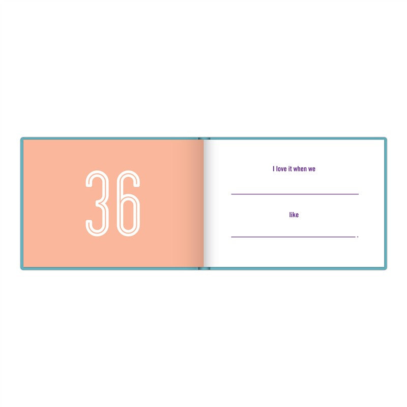 What I Love about Us Fill in the Love Book