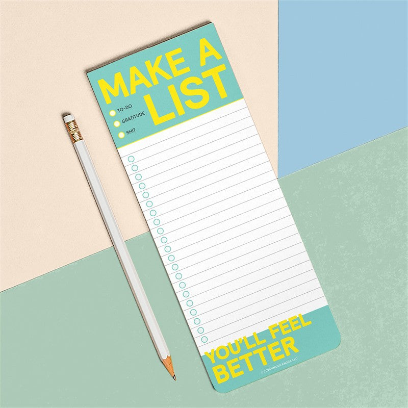 Make a List Make-a-List Pad