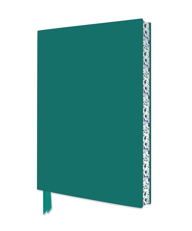 Teal Artisan Notebook (Flame Tree Journals)