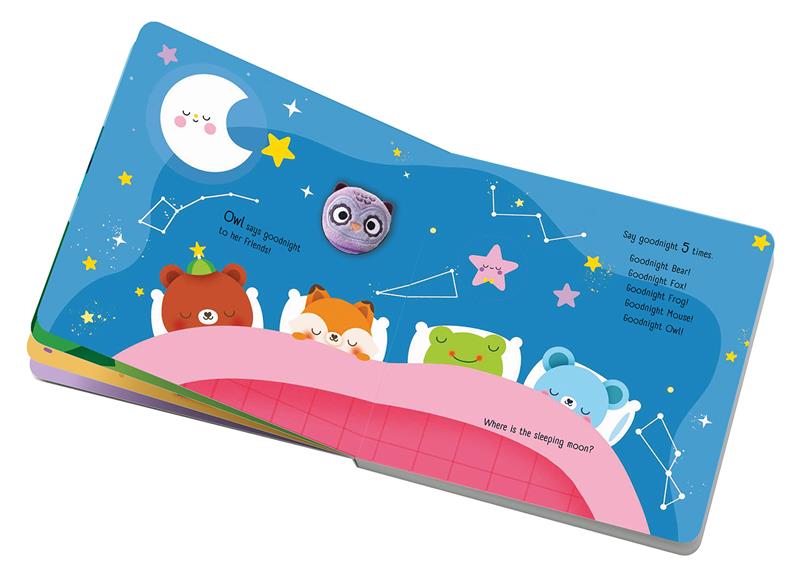 Counting with Animals: A Peekaboo Puppet Book (Includes Board Book and Glove with 5 Finger Puppets!)