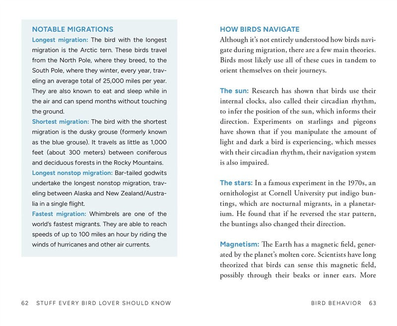 Stuff Every Bird Lover Should Know