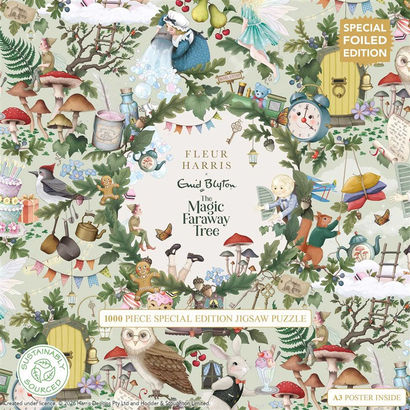 Special Edition Adult Foiled Jigsaw Puzzle Enid Blyton &amp; Fleur Harris: The Magic Faraway Tree