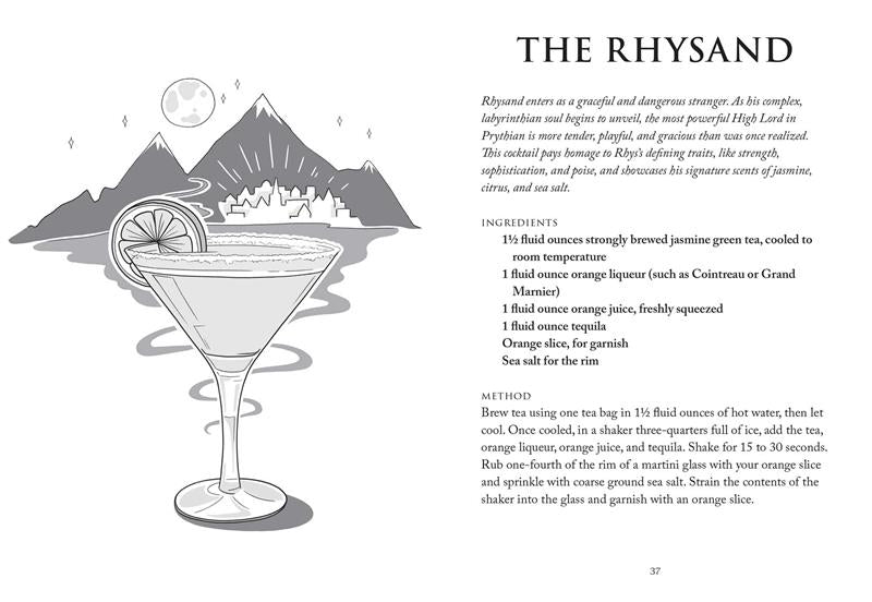 The Unofficial A Court of Thorns and Roses Cocktail Book