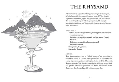 The Unofficial A Court of Thorns and Roses Cocktail Book