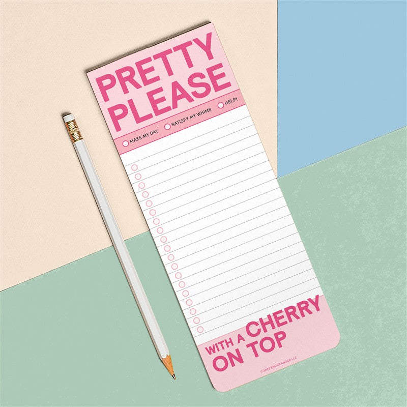 Pretty Please Make-A-List Pad