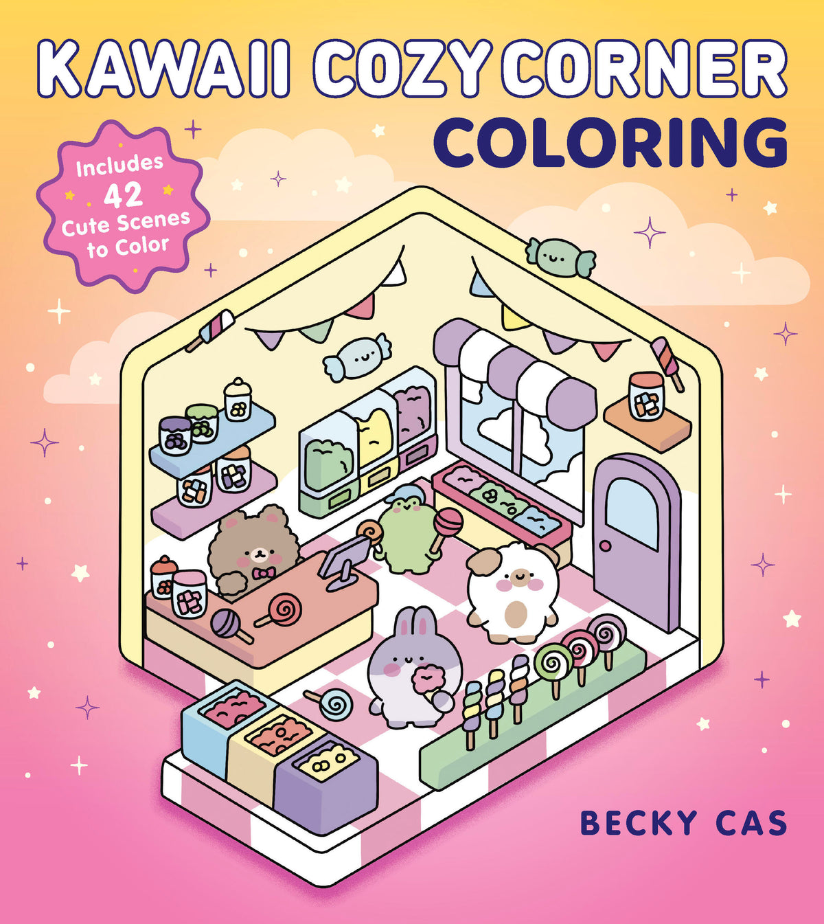 Kawaii Cozy Corner Coloring