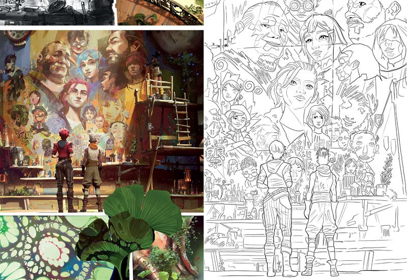Arcane: The Official Coloring Book