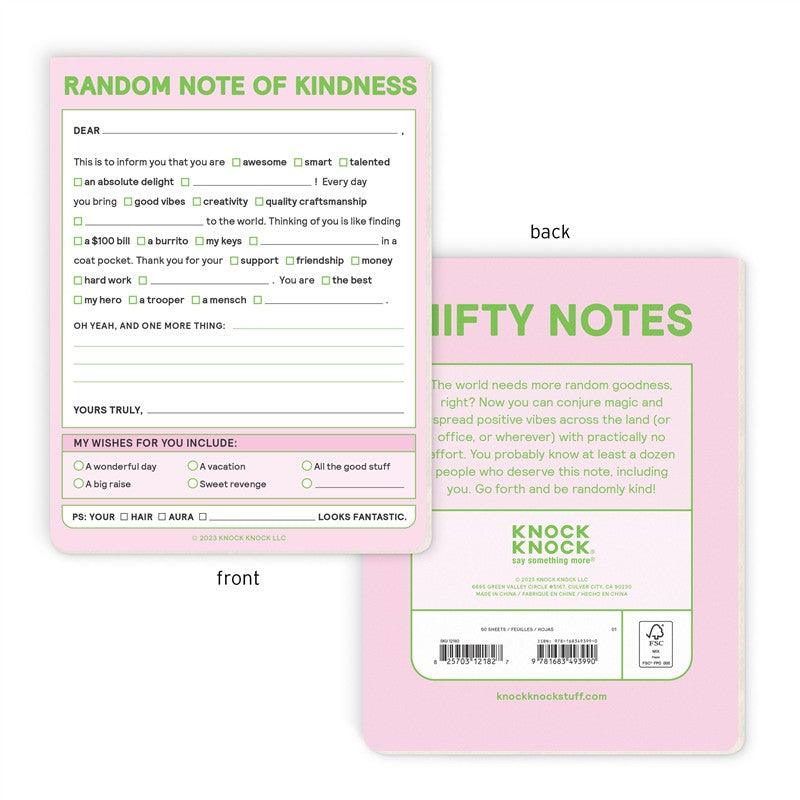 Random Note of Kindness Nifty Note