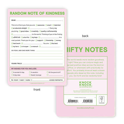 Random Note of Kindness Nifty Note