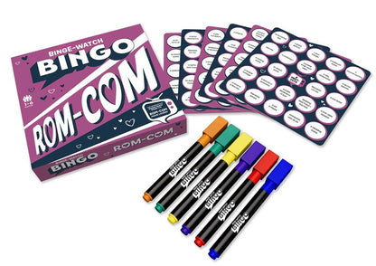 Binge-Watch Bingo: Rom-Coms