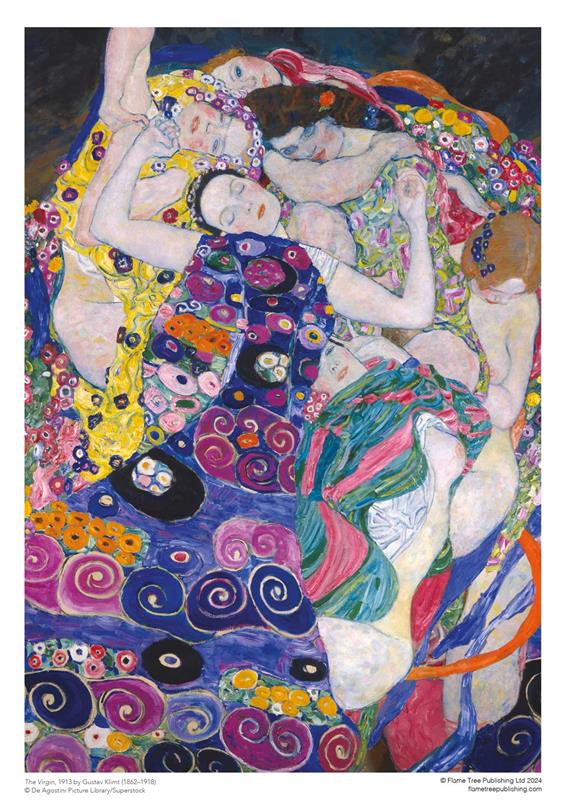 Adult Sustainable Jigsaw Puzzle Gustav Klimt: The Virgin