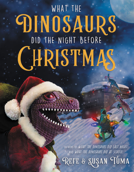 Ce que faisaient les dinosaures la nuit avant Noël