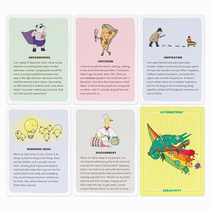 Affirmators! Creativity: 50 Affirmation Cards Deck