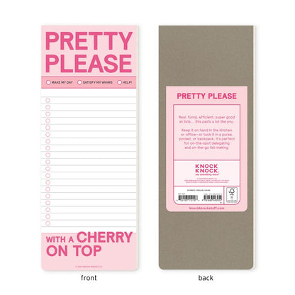 Pretty Please Make-A-List Pad