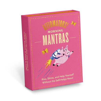 Affirmators! Mantras Morning Day Affirmation Cards Deck (30 Cards)