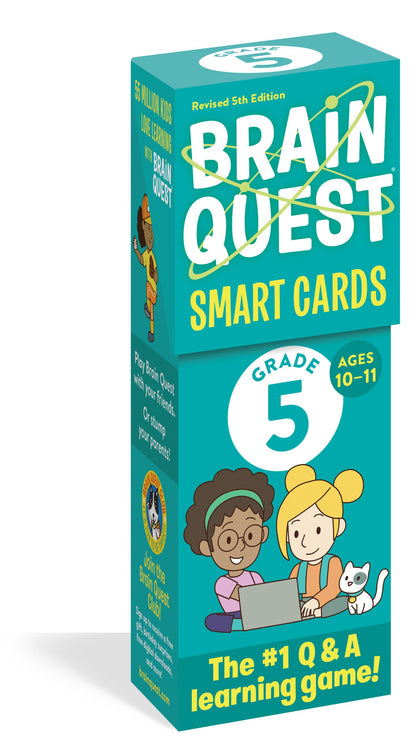 Cartes à puce Brain Quest 5e année, 5e édition révisée