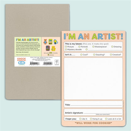 I’m an Artist! Playtime Pad with Sticker Sheet