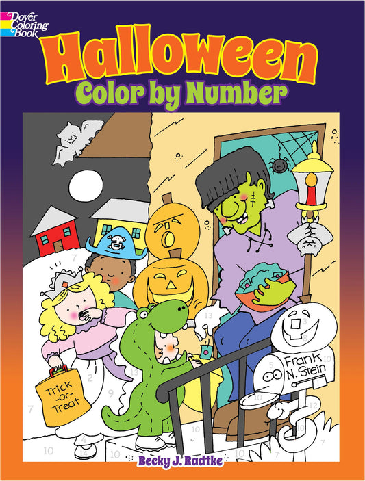 Coloriage d'Halloween par numéros