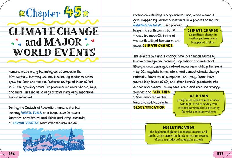 Everything You Need to Ace World History in One Big Fat Notebook, 2nd  Edition