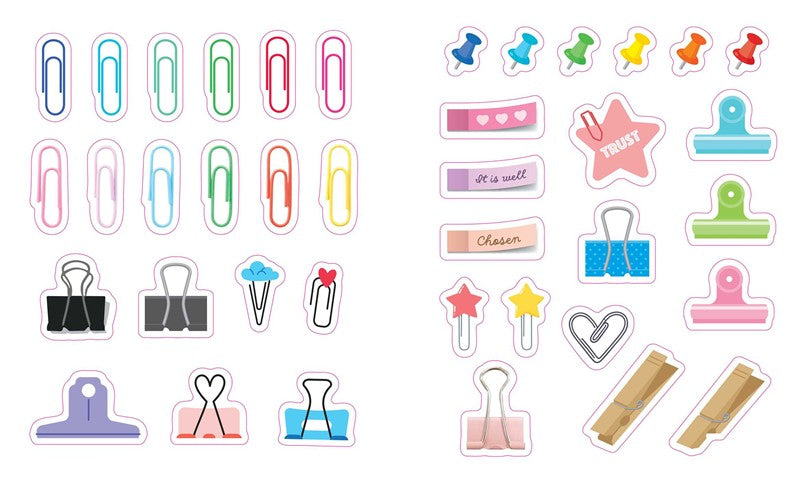 Sticker Inspirations Junk Journaling