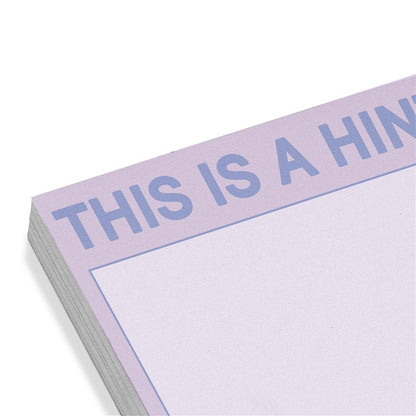 This Is a Hint Sticky Note
