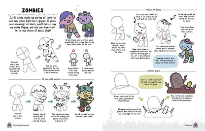 How to Draw Cute Spooky Stuff