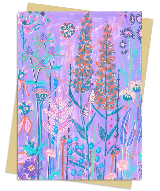 Lucy Innes Williams : Pack de cartes de vœux Purple Garden House