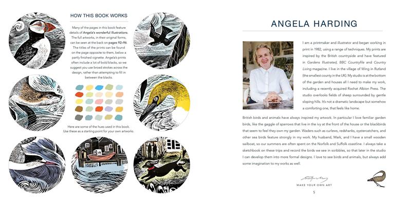Countryside (Angela Harding) Colouring Book