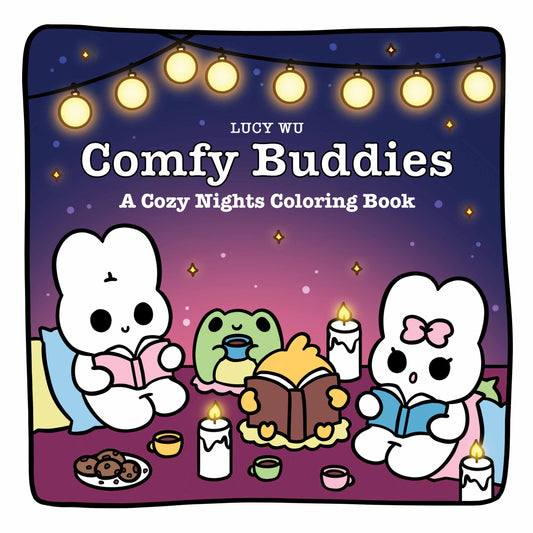Comfy Buddies: A Cozy Nights Coloring Book