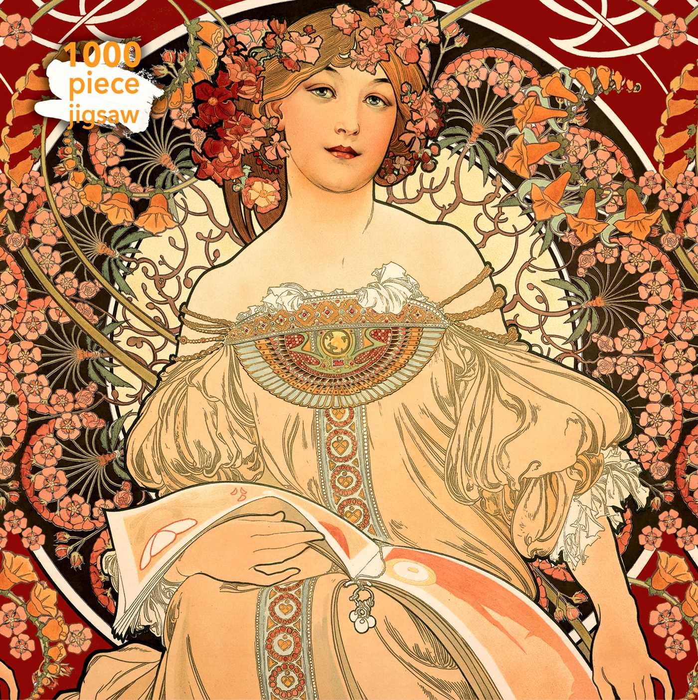 Puzzle adulte Alphonse Mucha : Rêverie