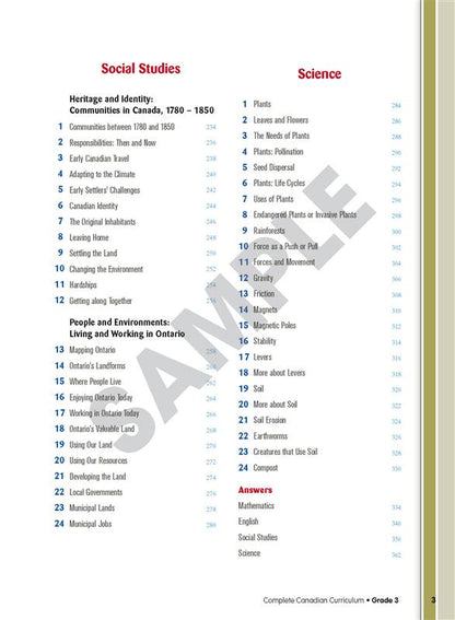 Complete Canadian Curriculum 3 (Revised &amp; Updated)