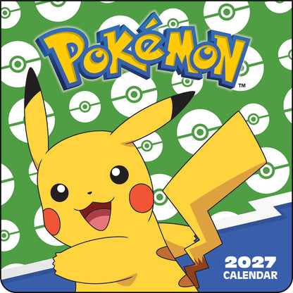 Pokémon 2027 Mini Wall Calendar