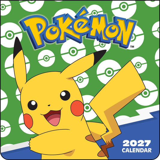 Pokémon 2027 Mini Wall Calendar