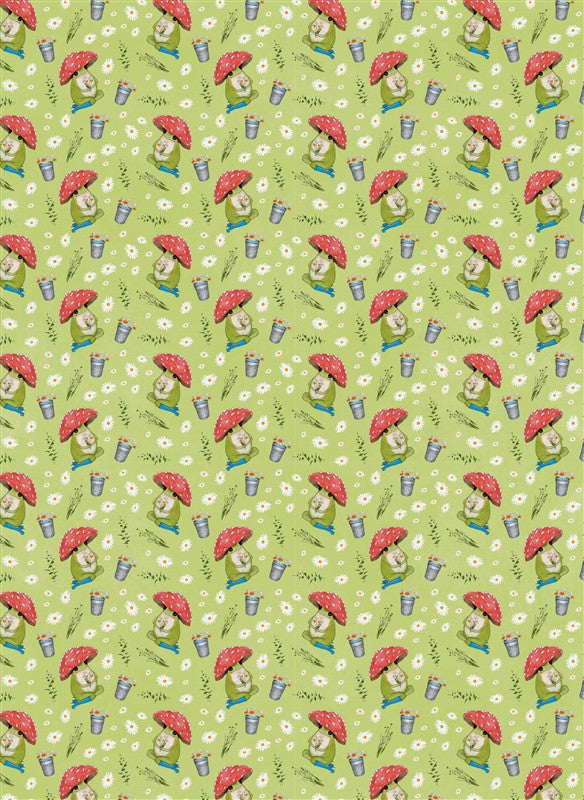 The Little Frog Wrapping Paper Book