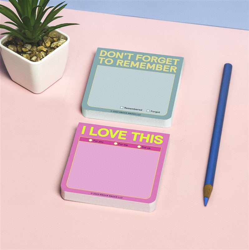 I Love This Sticky Notes