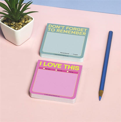 I Love This Sticky Notes