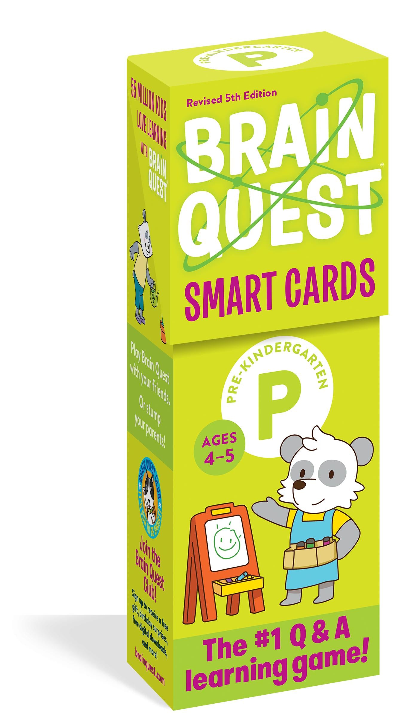 Cartes à puce pour la maternelle Brain Quest, 5e édition révisée