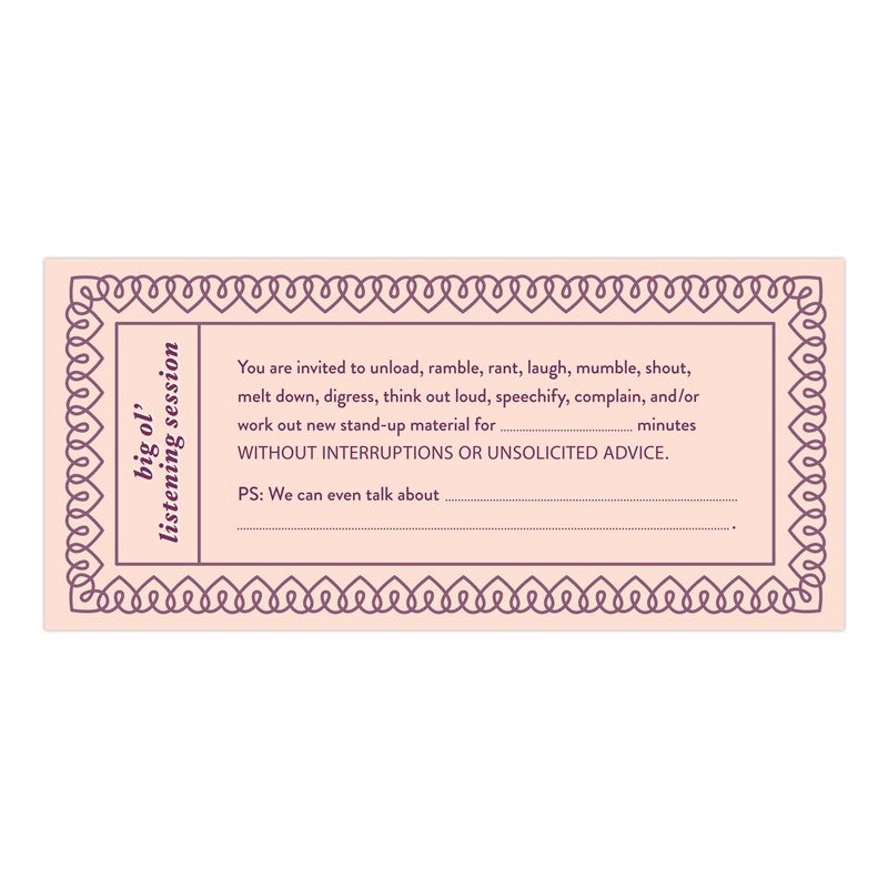 Fill in the Love Love Vouchers