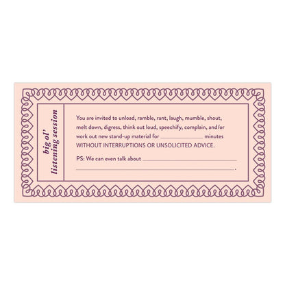 Fill in the Love Love Vouchers