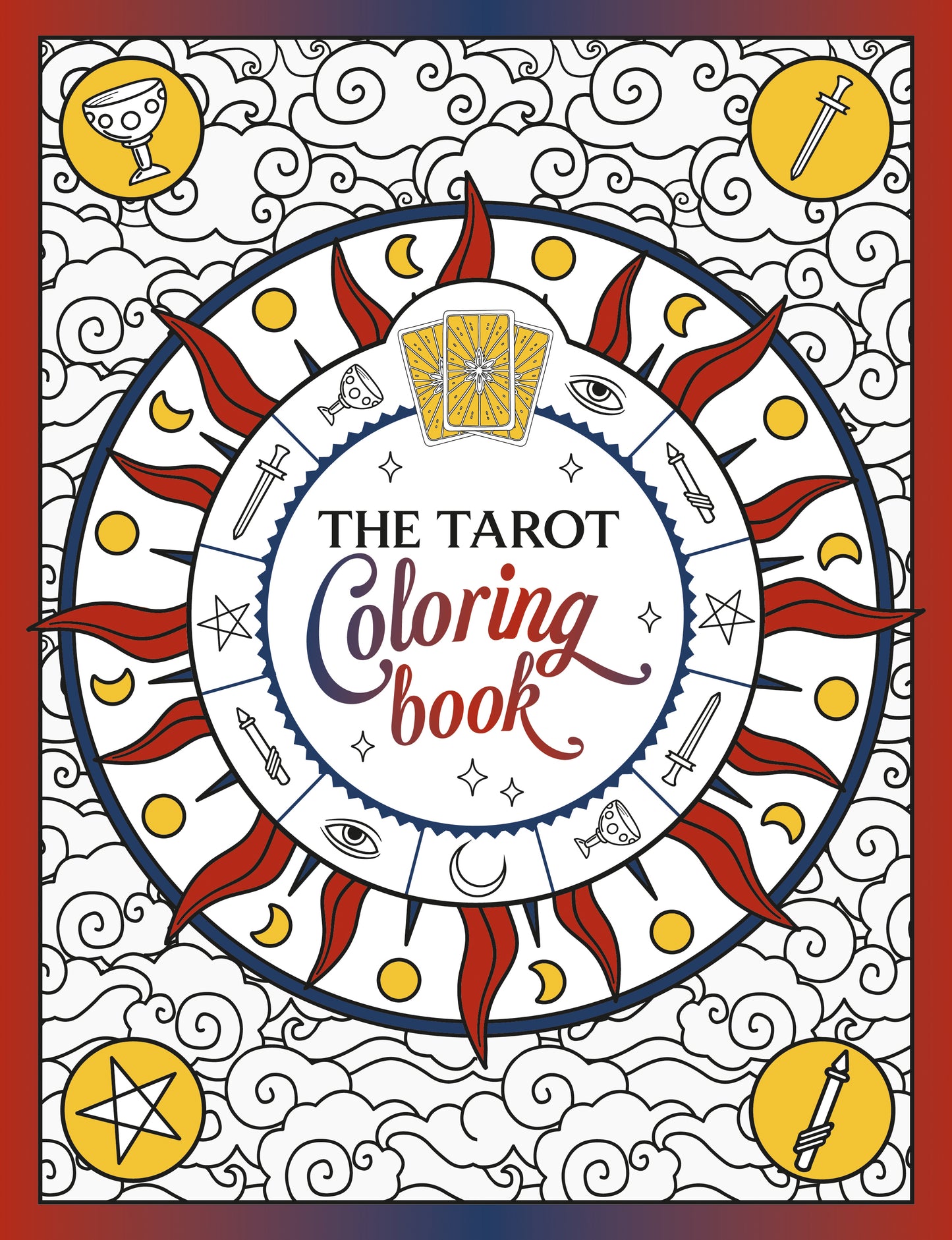 Le livre de coloriage du Tarot