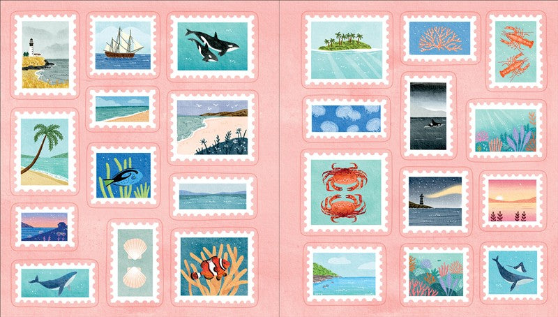 An Ocean Lover's Sticker Book