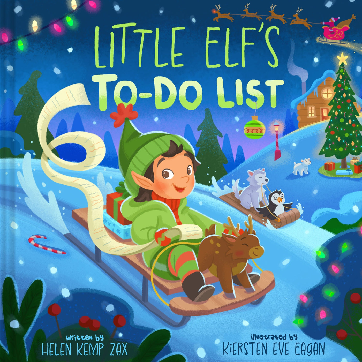 Little Elf's To-Do List (A Magical List Book)