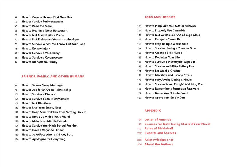 The Worst-Case Scenario Survival Handbook: Midlife
