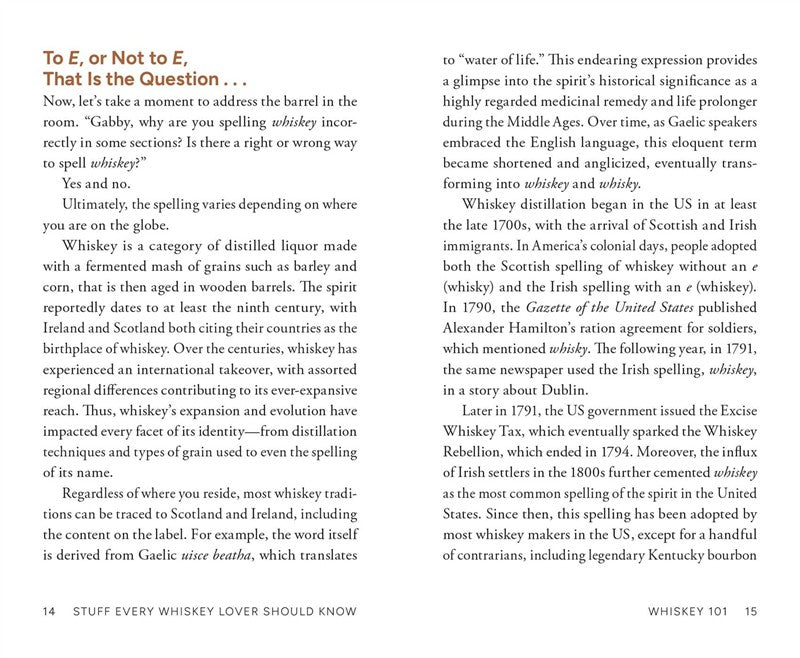 Stuff Every Whiskey Lover Should Know